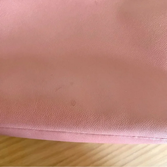 Mansur Gavriel Double Zip Leather Crossbody Bag blush pink - Picture 8 of 16